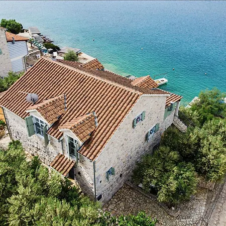 빌라 Luxury Seafront Croatia With Private Heated Pool